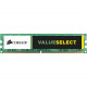 Corsair ValueSelect 8GB DDR3 SDRAM Memory Module - For Desktop PC - 8 GB (1 x 8 GB) - DDR3-1600/PC3-12800 DDR3 SDRAM - CL11 - 1.50 V - Unbuffered - 240-pin - DIMM CMV8GX3M1A1600C11