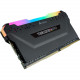 Corsair Vengeance RGB Pro 8GB DDR4 SDRAM Memory Module - For Motherboard, Desktop PC - 8 GB (1 x 8 GB) - DDR4-3200/PC4-25600 DDR4 SDRAM - CL16 - 1.35 V - 288-pin - DIMM CMW8GX4M1E3200C16