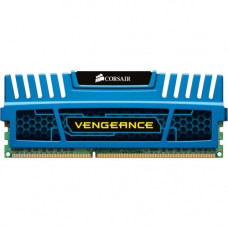 Corsair Vengeance CMZ8GX3M2A1600C9B 8GB DDR3 SDRAM Memory Module - For Desktop PC - 8 GB (2 x 4 GB) - DDR3-1600/PC3-12800 DDR3 SDRAM - CL9 - 1.50 V - Unbuffered - 240-pin - DIMM CMZ8GX3M2A1600C9B