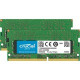 Crucial 64GB DDR4 SDRAM Memory Module - For Notebook - 64 GB (2 x 32 GB) - DDR4-3200/PC4-25600 DDR4 SDRAM - CL22 - 1.20 V - Non-ECC - Unregistered - 260-pin - SoDIMM CT2K32G4SFD832A