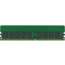 Dataram 16GB DDR4 SDRAM Memory Module - For Server - 16 GB (1 x 16 GB) DDR4 SDRAM - CL19 - 1.20 V - ECC - Unbuffered - 288-pin - DIMM DRV2666E/16GB