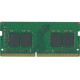 Dataram 8GB DDR4 SDRAM Memory Module - 8 GB (1 x 8 GB) - DDR4-2400/PC4-19200 DDR4 SDRAM - 1.20 V - ECC - Unbuffered - 260-pin - SoDIMM DTI24D1T8W/8G