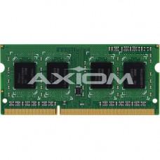 Axiom 4GB DDR3-1600 SODIMM TAA Compliant - 4 GB (1 x 4 GB) - DDR3 SDRAM - 1600 MHz DDR3-1600/PC3-12800 - Non-ECC - Unbuffered - 204-pin - SoDIMM AXG27693239/1