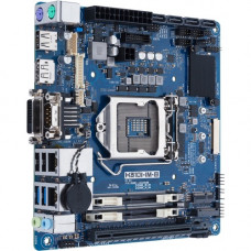 Asus H310I-IM-B Desktop Motherboard - Intel Chipset - Socket H4 LGA-1151 - Mini ITX - 64 GB DDR4 SDRAM Maximum RAM - SoDIMM - 2 x Memory Slots - Gigabit Ethernet - DisplayPort - 4 x SATA Interfaces H310I-IM-B