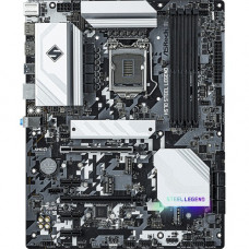 ASRock H570 Steel Legend Desktop Motherboard - Intel Chipset - Socket LGA-1200 - Intel Optane Memory Ready - ATX - Pentium Gold, Celeron, Core i5, Core i7, Core i9, Core i3 Processor Supported - 128 GB DDR4 SDRAM Maximum RAM - DIMM, UDIMM - 4 x Memory Slo