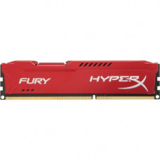 Kingston HyperX Fury 4GB DDR3 SDRAM Memory Module - For Desktop PC - 4 GB (1 x 8 GB) - DDR3-1866/PC3-14900 DDR3 SDRAM - CL10 - 1.50 V - Non-ECC - Unbuffered - 240-pin - DIMM HX318C10FR/4