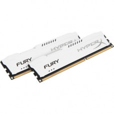 Kingston HyperX Fury 16GB (2 x 8GB) DDR3 SDRAM Memory Kit - For Desktop PC - 16 GB (2 x 8 GB) - DDR3-1866/PC3-15000 DDR3 SDRAM - CL10 - 1.50 V - Non-ECC - Unbuffered - 240-pin - DIMM HX318C10FWK2/16