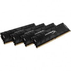 Kingston HyperX Predator 64GB DDR4 SDRAM Memory Module - 64 GB (4 x 16 GB) - DDR4 SDRAM - 2666 MHz DDR4-2666/PC4-21300 - 1.35 V - Non-ECC - Unbuffered - 288-pin - DIMM HX426C13PB3K4/64