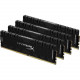 Kingston Technology HyperX Predator 128GB DDR4 SDRAM Memory Module - For Desktop PC - 128 GB (4 x 32 GB) - DDR4-2666/PC4-21333 DDR4 SDRAM - CL15 - 1.35 V - Non-ECC - Unbuffered, Unregistered - 288-pin - DIMM HX426C15PB3K4/128