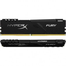 Kingston HyperX Fury 32GB DDR4 SDRAM Memory Module - For Desktop PC - 32 GB (2 x 16 GB) - DDR4-2666/PC4-21300 DDR4 SDRAM - CL16 - 1.20 V - Non-ECC - Unbuffered - 288-pin - DIMM HX426C16FB3/32