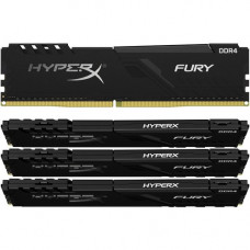 Kingston Technology HyperX Fury 32GB DDR4 SDRAM Memory Module - 32 GB (4 x 8 GB) - DDR4-3200/PC4-25600 DDR4 SDRAM - CL16 - 1.35 V - Non-ECC - Unbuffered - 288-pin - DIMM HX432C16FB3K4/32