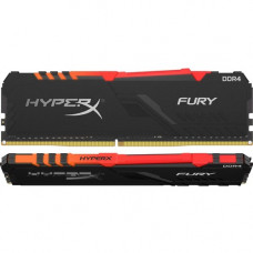 Kingston Technology HyperX FURY 32GB (2 x 16GB) DDR4 SDRAM Memory Kit - For Desktop PC - 32 GB (2 x 16 GB) - DDR4-3466/PC4-27700 DDR4 SDRAM - CL17 - 1.35 V - Unbuffered - 288-pin - DIMM HX434C17FB4AK2/32