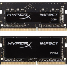 Kingston HyperX Impact 16GB (2 x 8GB) DDR4 SDRAM Memory Kit - 16 GB (2 x 8 GB) - DDR4-2666/PC4-21300 DDR4 SDRAM - CL15 - 1.20 V - Non-ECC - Unbuffered - 260-pin - SoDIMM HX426S15IB2K2/16