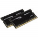 Kingston HyperX Impact 32GB (2 x 16GB) DDR4 SDRAM Memory Kit - 32 GB (2 x 16 GB) - DDR4-2666/PC4-21300 DDR4 SDRAM - CL15 - 1.20 V - Non-ECC - Unbuffered - 260-pin - SoDIMM HX426S15IB2K2/32