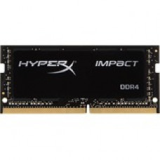 Kingston Technology HyperX Impact 32GB DDR4 SDRAM Memory Module - For Desktop PC - 32 GB - DDR4-2666/PC4-21333 DDR4 SDRAM - CL16 - 1.20 V - Unbuffered - 260-pin - SoDIMM HX426S16IB/32