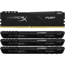 Kingston Technology HyperX Fury 16GB DDR4 SDRAM Memory Module - For Desktop PC - 16 GB (4 x 4 GB) - DDR4-3000/PC4-24000 DDR4 SDRAM - CL15 - 1.35 V - Unbuffered - 288-pin - DIMM HX430C15FB3K4/16