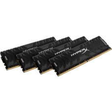 Kingston HyperX Predator 64GB DDR4 SDRAM Memory Module - 64 GB (4 x 16 GB) - DDR4-3000/PC4-24000 DDR4 SDRAM - CL15 - 1.35 V - Unbuffered - 288-pin - DIMM HX430C15PB3K4/64