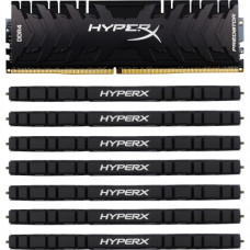 Kingston HyperX Predator 128GB DDR4 SDRAM Memory Module - 128 GB (8 x 16 GB) - DDR4-3000/PC4-24000 DDR4 SDRAM - CL15 - 1.35 V - Unbuffered - 288-pin - DIMM HX430C15PB3K8/128