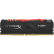 Kingston Technology HyperX FURY 16GB DDR4 SDRAM Memory Module - For Desktop PC - 16 GB - DDR4-3000/PC4-24000 DDR4 SDRAM - CL16 - 1.35 V - Unbuffered - 288-pin - DIMM HX430C16FB4A/16