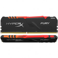 Kingston Technology HyperX FURY 32GB (2 x 16GB) DDR4 SDRAM Memory Kit - For Desktop PC - 32 GB (2 x 16 GB) - DDR4-3000/PC4-24000 DDR4 SDRAM - CL16 - 1.35 V - Non-ECC - Unbuffered - 288-pin - DIMM HX430C16FB4AK2/32