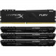 Kingston Technology HyperX FURY 128GB DDR4 SDRAM Memory Module - For Desktop PC - 128 GB (4 x 32 GB) - DDR4-3200/PC4-25600 DDR4 SDRAM - CL16 - 1.35 V - Non-ECC - Unbuffered - 288-pin - DIMM HX432C16FB3K4/128