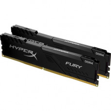 Kingston Technology HyperX FURY 32GB DDR4 SDRAM Memory Module - For Desktop PC - 32 GB (2 x 16 GB) - DDR4-3200/PC4-25600 DDR4 SDRAM - CL16 - 1.35 V - Non-ECC - Unbuffered, Unregistered - 288-pin - DIMM HX432C16FB4K2/32