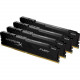 Kingston Technology HyperX FURY 64GB DDR4 SDRAM Memory Module - For Desktop PC - 64 GB (4 x 16 GB) - DDR4-3200/PC4-25600 DDR4 SDRAM - CL16 - 1.35 V - Non-ECC - Unbuffered, Unregistered - 288-pin - DIMM HX432C16FB4K4/64