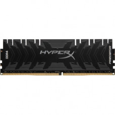 Kingston HyperX Predator 8GB DDR4 SDRAM Memory Module - 8 GB (1 x 8 GB) - DDR4-3333/PC4-26600 DDR4 SDRAM - CL16 - 1.35 V - Non-ECC - Unbuffered - 288-pin - DIMM HX433C16PB3/8