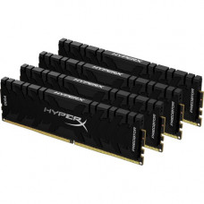 Kingston Technology HyperX Predator 128GB DDR4 SDRAM Memory Module - For Desktop PC - 128 GB (4 x 32 GB) - DDR4-3600/PC4-28800 DDR4 SDRAM - CL18 - 1.35 V - Non-ECC - Unbuffered, Unregistered - 288-pin - DIMM HX436C18PB3K4/128