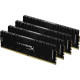 Kingston Technology HyperX Predator 128GB DDR4 SDRAM Memory Module - For Desktop PC - 128 GB (4 x 32 GB) - DDR4-3600/PC4-28800 DDR4 SDRAM - CL18 - 1.35 V - Non-ECC - Unbuffered, Unregistered - 288-pin - DIMM HX436C18PB3K4/128