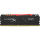 Kingston HyperX Fury 16GB DDR4 SDRAM Memory Module - For Desktop PC - 16 GB - DDR4-3733/PC4-29800 DDR4 SDRAM - CL19 - 1.35 V - Non-ECC - Unbuffered - 288-pin - DIMM HX437C19FB3A/16