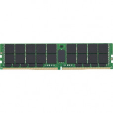 Kingston 128GB DDR4 SDRAM Memory Module - For Blade Server, Server - 128 GB - DDR4-3200/PC4-25600 DDR4 SDRAM - 3200 MHz Quadruple-rank Memory - CL22 - 1.20 V - ECC - 288-pin - LRDIMM - Lifetime Warranty KCS-UC432LQ/128G