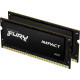 Kingston FURY Impact DDR3 Memory - For Notebook - 16 GB (2 x 8GB) - DDR3-1866/PC3L-14900 DDR3 SDRAM - 1866 MHz - CL11 - 1.35 V - 204-pin - SoDIMM - Lifetime Warranty KF318LS11IBK2/16