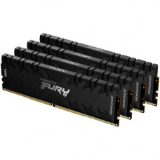 Kingston FURY Renegade DDR4 Memory - 128 GB (4 x 32GB) - DDR4-2666/PC4-21333 DDR4 SDRAM - 2666 MHz - CL15 - 1.35 V - 288-pin - DIMM - Lifetime Warranty KF426C15RBK4/128