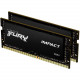 Kingston FURY Impact 32GB (2 x 16GB) DDR4 SDRAM Memory Kit - For Notebook - 32 GB (2 x 16GB) - DDR4-2666/PC4-21333 DDR4 SDRAM - 2666 MHz - CL15 - 1.20 V - 260-pin - SoDIMM - Lifetime Warranty KF426S15IB1K2/32