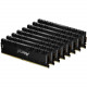 Kingston FURY Renegade 128GB (8 x 16GB) DDR4 SDRAM Memory Kit - 128 GB (8 x 16GB) - DDR4-3000/PC4-24000 DDR4 SDRAM - 3000 MHz Dual-rank Memory - CL15 - 1.35 V - Non-ECC - Unbuffered - 288-pin - DIMM - Lifetime Warranty KF430C15RB1K8/128