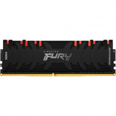 Kingston FURY Renegade 16GB (2 x 8GB) DR4 SDRAM Memory Kit - For Motherboard - 16 GB (2 x 8GB) - DDR4-3200/PC4-25600 DDR4 SDRAM - 3200 MHz Single-rank Memory - CL16 - 1.35 V - Non-ECC - Unbuffered - 288-pin - DIMM - Lifetime Warranty KF432C16RBAK2/16