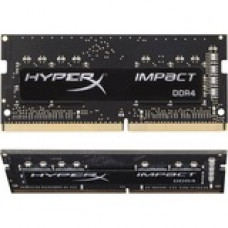 Kingston FURY Impact 32GB (2 x 16GB) DDR4 SDRAM Memory Kit - For Notebook - 32 GB (2 x 16GB) - DDR4-3200/PC4-25600 DDR4 SDRAM - 3200 MHz - CL20 - 1.20 V - 260-pin - SoDIMM KF432S20IBK2/32