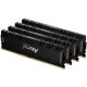 Kingston FURY Renegade 128GB (4 x 32GB) DDR4 SDRAM Memory Kit - 128 GB (4 x 32GB) - DDR4-3600/PC4-28800 DDR4 SDRAM - 3600 MHz Dual-rank Memory - CL18 - 1.35 V - Non-ECC - Unbuffered - 288-pin - DIMM KF436C18RBK4/128