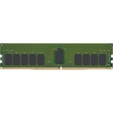 Kingston Server Premier 32GB DDR4 SDRAM Memory Module - For Server - 32 GB - DDR4-2666/PC4-21333 DDR4 SDRAM - 2666 MHz Dual-rank Memory - CL19 - ECC - Registered - 288-pin - DIMM - Lifetime Warranty KSM26RD8/32HCR