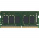 Kingston Server Premier 16GB DDR4 SDRAM Memory Module - For Server - 16 GB - DDR4-3200/PC4-25600 DDR4 SDRAM - 3200 MHz Single-rank Memory - CL22 - 1.20 V - ECC - Unbuffered - 260-pin - SoDIMM - Lifetime Warranty KSM32SES8/16HC