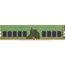 Kingston 16GB DDR4 SDRAM Memory Module - 16 GB - DDR4-3200/PC4-25600 DDR4 SDRAM - 3200 MHz Dual-rank Memory - CL22 - 1.20 V - ECC - Unbuffered - 288-pin - DIMM - Lifetime Warranty KSM32ED8/16MR