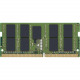 Kingston 16GB DDR4 SDRAM Memory Module - 16 GB - DDR4-3200/PC4-25600 DDR4 SDRAM - 3200 MHz Dual-rank Memory - CL22 - 1.20 V - ECC - Unbuffered - 260-pin - SoDIMM - Lifetime Warranty KSM32SED8/16HD