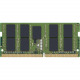 Kingston Server Premier 32GB DDR4 SDRAM Memory Module - For Server - 32 GB - DDR4-2666/PC4-21333 DDR4 SDRAM - 2666 MHz Dual-rank Memory - CL19 - 1.20 V - ECC - Unbuffered - 260-pin - SoDIMM - Lifetime Warranty KSM26SED8/32HC