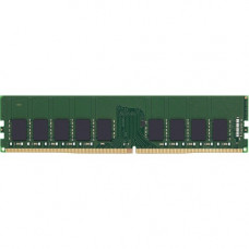 Kingston 16GB DDR4 SDRAM Memory Module - For Server - 16 GB - DDR4-3200/PC4-25600 DDR4 SDRAM - 3200 MHz Dual-rank Memory - CL22 - 1.20 V - ECC - Unbuffered - 288-pin - DIMM - Lifetime Warranty - TAA Compliance KTD-PE432E/16G