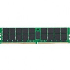 Kingston 128GB DDR4 SDRAM Memory Module - For Server - 128 GB - DDR4-3200/PC4-25600 DDR4 SDRAM - 3200 MHz Quadruple-rank Memory - CL22 - 1.20 V - ECC - 288-pin - LRDIMM - Lifetime Warranty KTH-PL432LQ/128G