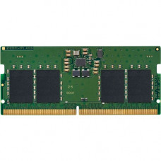 Kingston ValueRAM 8GB DDR5 SDRAM Memory Module - For Notebook - 8 GB (1 x 8GB) - DDR5-4800/PC5-38400 DDR5 SDRAM - 4800 MHz Single-rank Memory - CL40 - 1.10 V - Retail - Non-ECC - Unbuffered - 262-pin - SoDIMM - Lifetime Warranty KVR48S40BS6-8