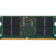 Kingston ValueRAM 32GB (2x16GB) DDR5 SDRAM Memory Kit - For Notebook - 32 GB (2 x 16GB) - DDR5-4800/PC5-38400 DDR5 SDRAM - 4800 MHz Single-rank Memory - CL40 - 1.10 V - Retail - Non-ECC - Unbuffered - 262-pin - SoDIMM - Lifetime Warranty KVR48S40BS8K2-32