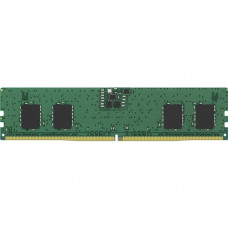 Kingston ValueRAM 8GB DDR5 SDRAM Memory Module - For Desktop PC - 8 GB (1 x 8GB) - DDR5-4800/PC5-38400 DDR5 SDRAM - 4800 MHz Single-rank Memory - CL40 - 1.10 V - Non-ECC - Unbuffered - 288-pin - DIMM - Lifetime Warranty KVR48U40BS6-8