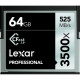 Lexar Professional 64 GB CFast Card - 525 MB/s Read - 445 MB/s Write - 3500x Memory Speed LC64GCRBNA3500